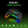 EVOLVEO Ptero2, bezdrôtový & drôtový gamepad pre PC, PS3/4/5, iOS, Android, Switch, čierny