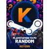 Playstation to PC Random By Keyzoo 1 Key (PC) Steam Key