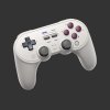 8Bitdo Pro2 Gamepad (Prevedenie Black Edition)