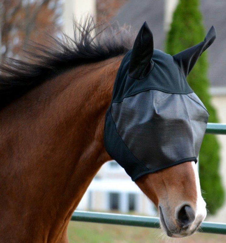 Maska proti hmyzu Absorbine Varianta: Velikost Horse s odnímatelným prodloužením na nos