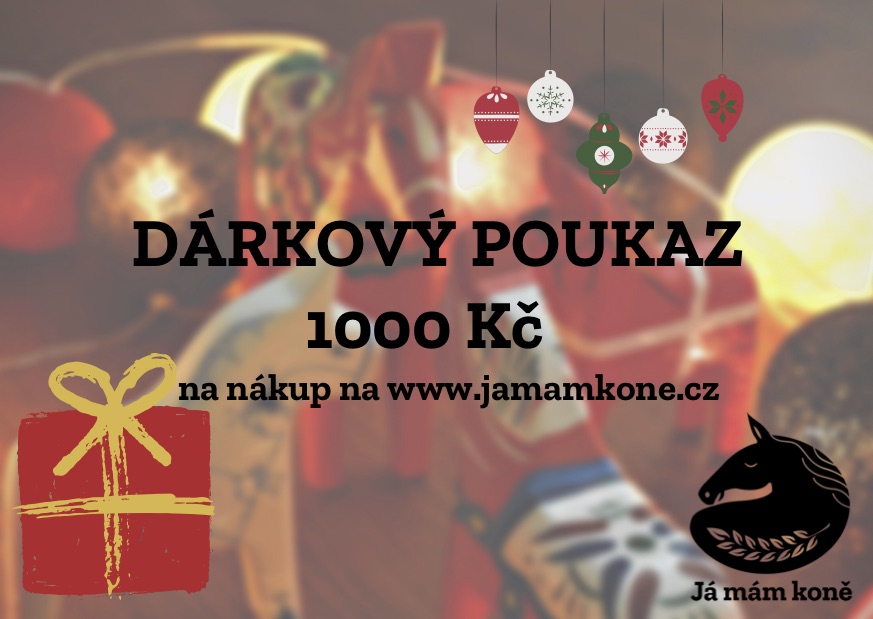 Vánoční poukaz na nákup za 1000 Kč