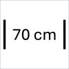 70 cm