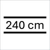 240 cm