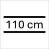 110 cm