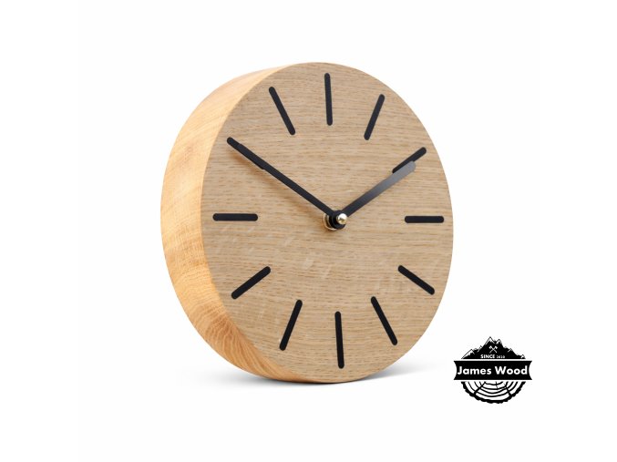 Malé dřevěné hodiny - Small simple