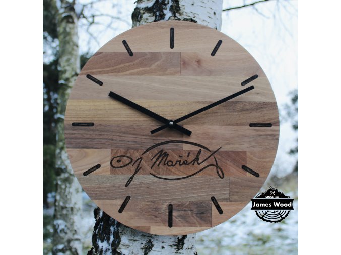 Dřevěné hodiny - Classic