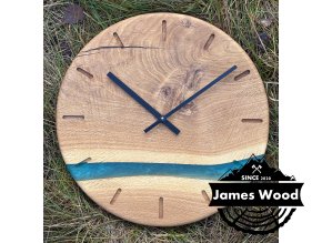 !SLEVA! - Hodiny z dubu vyrobené - již vyrobené - ihned k odeslaní