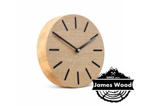 Malé dřevěné hodiny - Small simple
