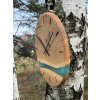 !SLEVA! - Hodiny z dubu vyrobené - již vyrobené - ihned k odeslaní