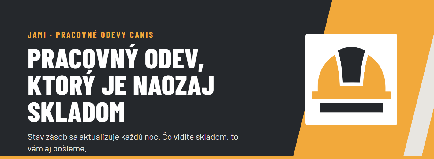 Pracovný odev, ktorý je naozaj skladom – JAMI Pracovné odevy