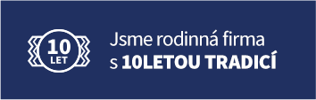 Jsme roddiná firma s 10letou tradicí