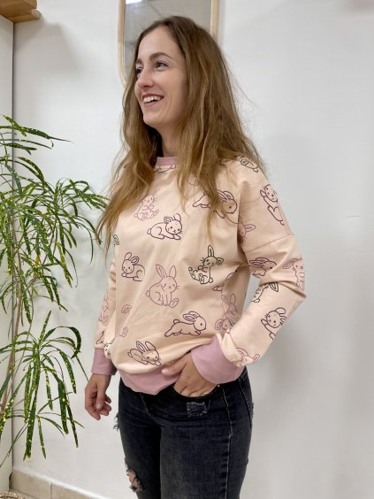 Dámská mikina Irmel králík