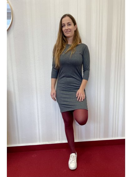 Dámské šaty Fayne tmavě šedé