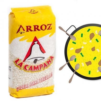 Ryze paella Arroz LA CAMPANA 1KG