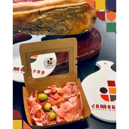 Tapas box Serrano y Ibérico