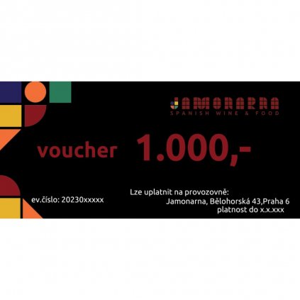 Voucher darkovy 1000