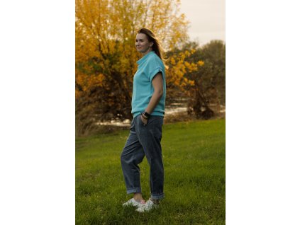 Manšetrové kalhoty