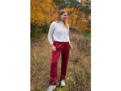 manšestrové kalhoty