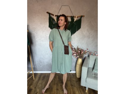 Šaty Vintage s patenty