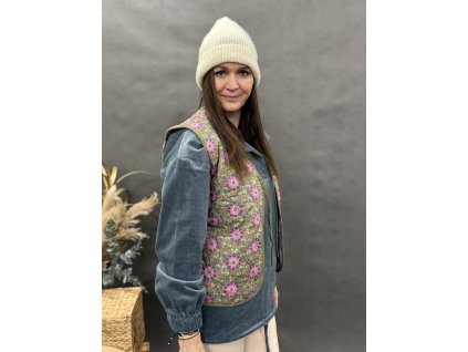 Oboustranná vesta z proševu- ELLI