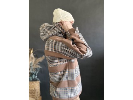 Mikina PUMP Style hnědá