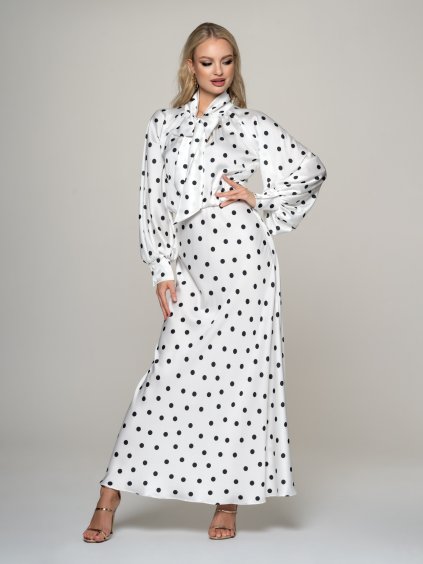 Šaty Bianca Bodky Biele