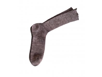 Vlněné ponožky vel 40-43 hnědé