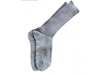 Vlněné ponožky vel 36-39 šedé