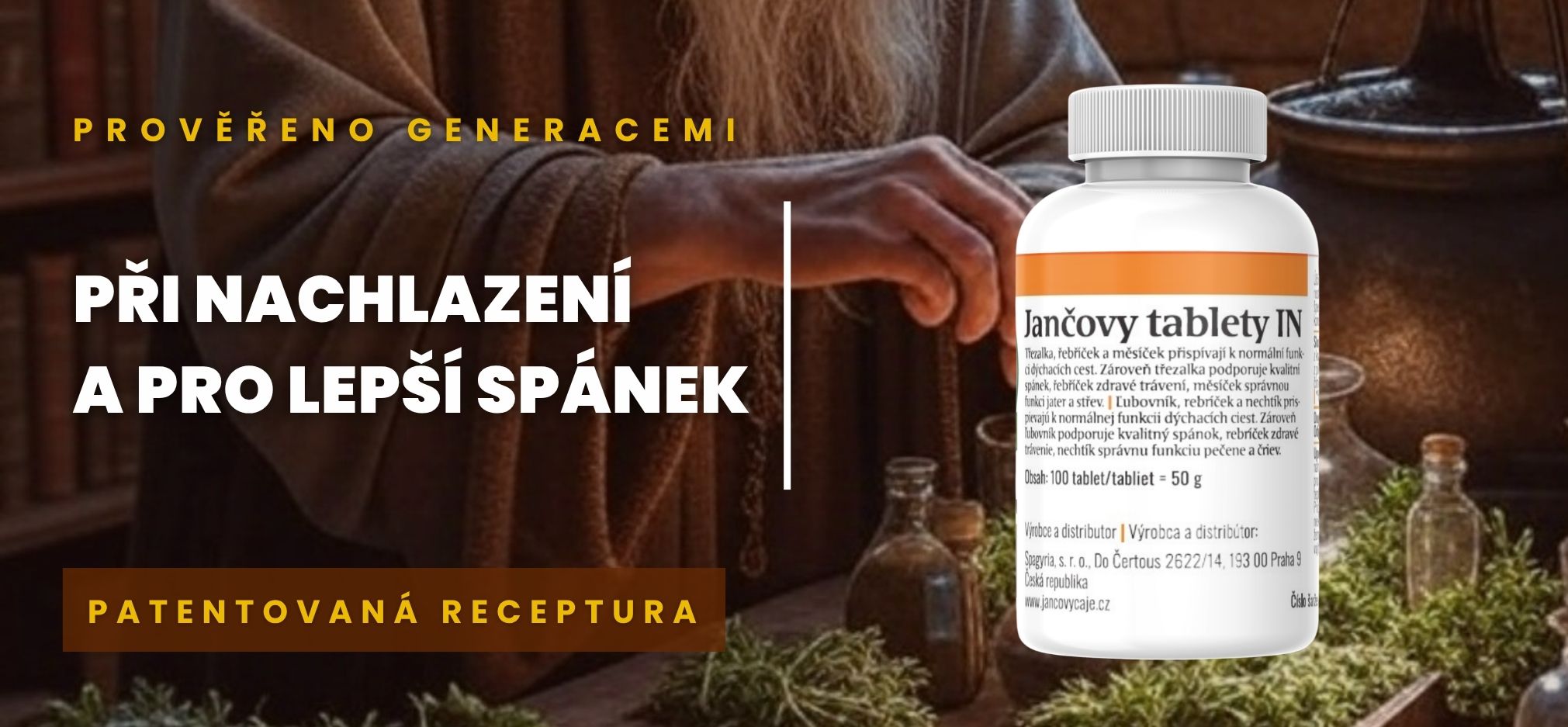 Při nachlazení a pro lepší spánek