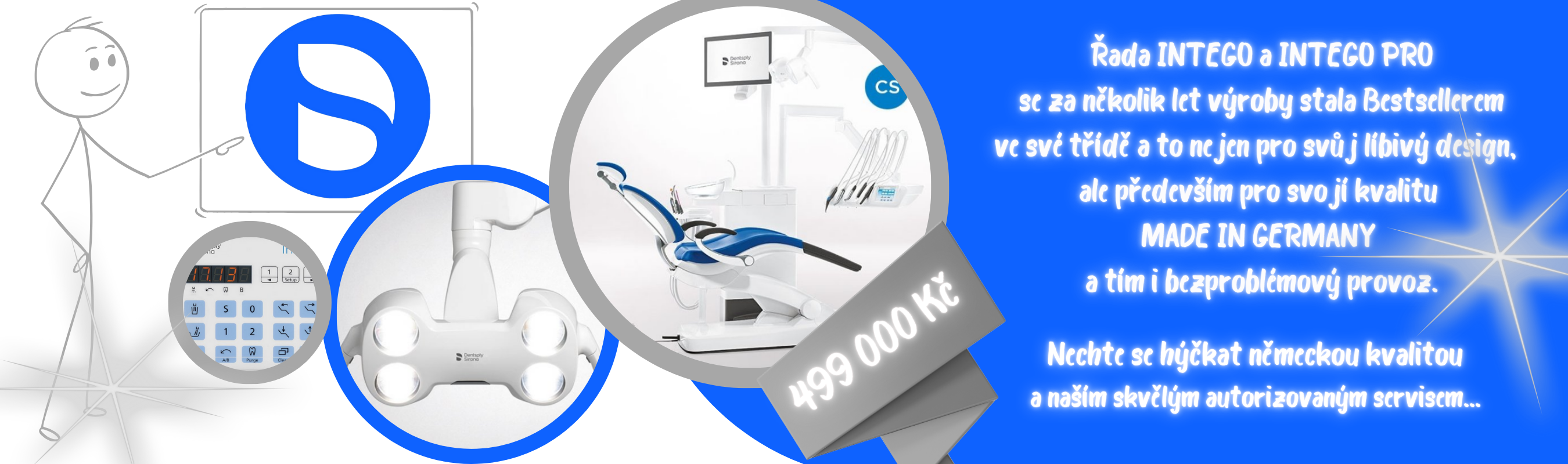 Zubní soupravy INTEGO či INTEGO PRO umíme!