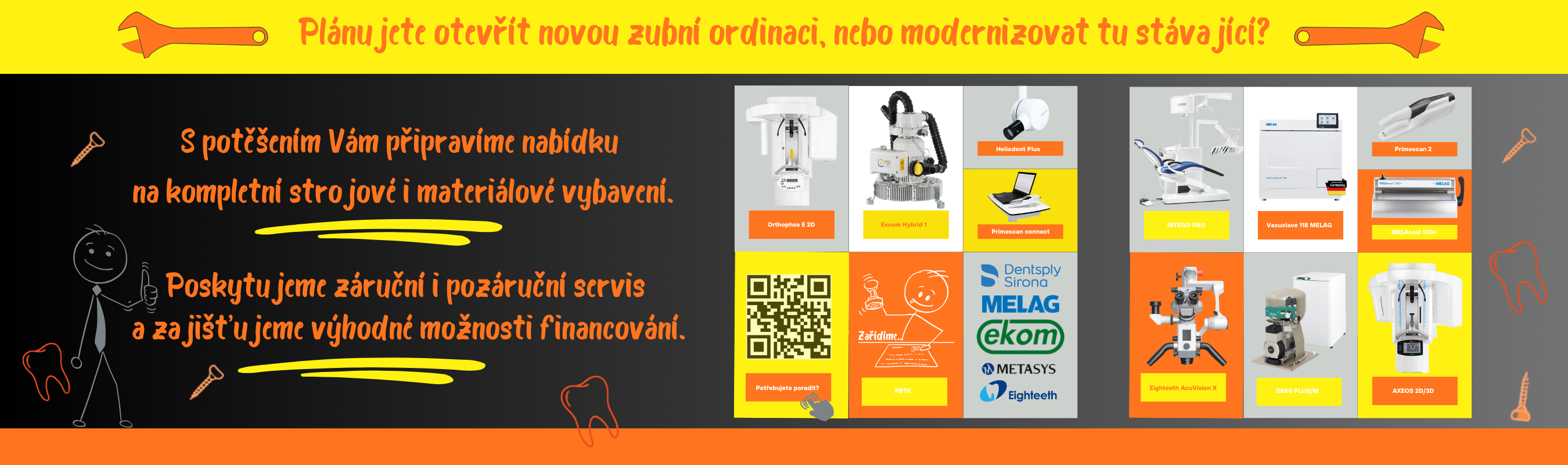 Vybavení ordinace