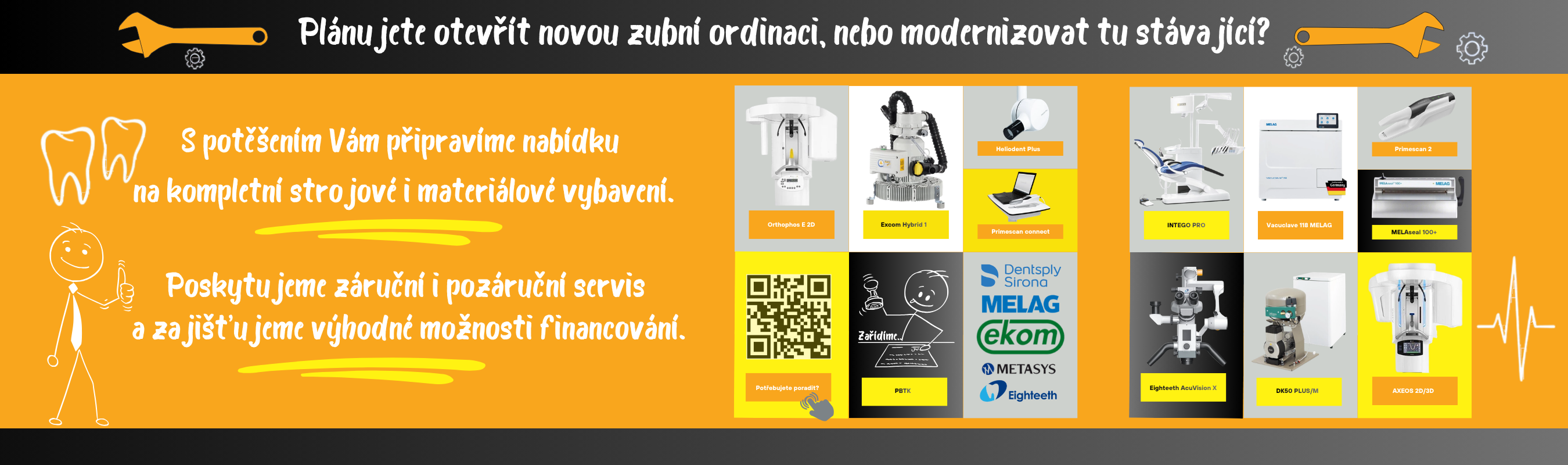 Vybavení ordinace