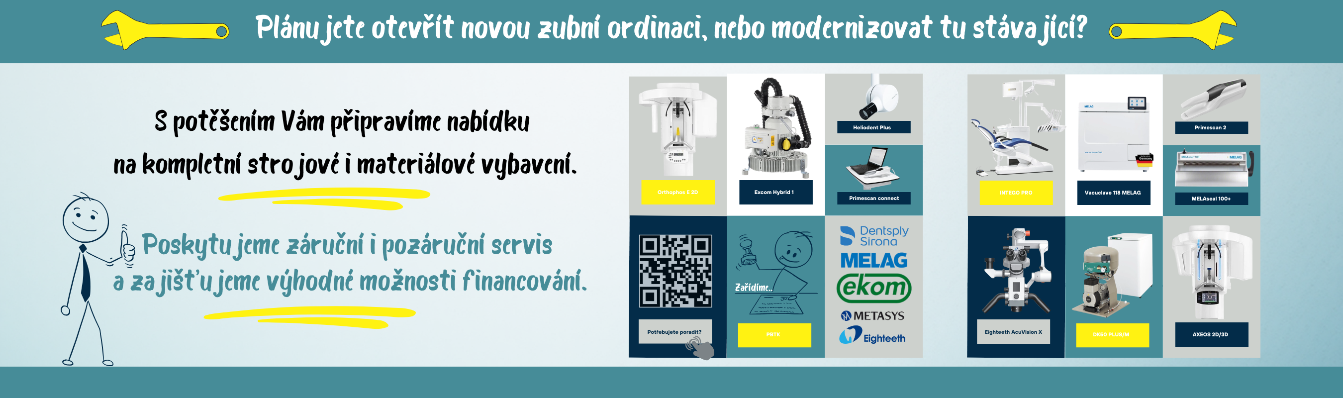 Vybavení ordinace