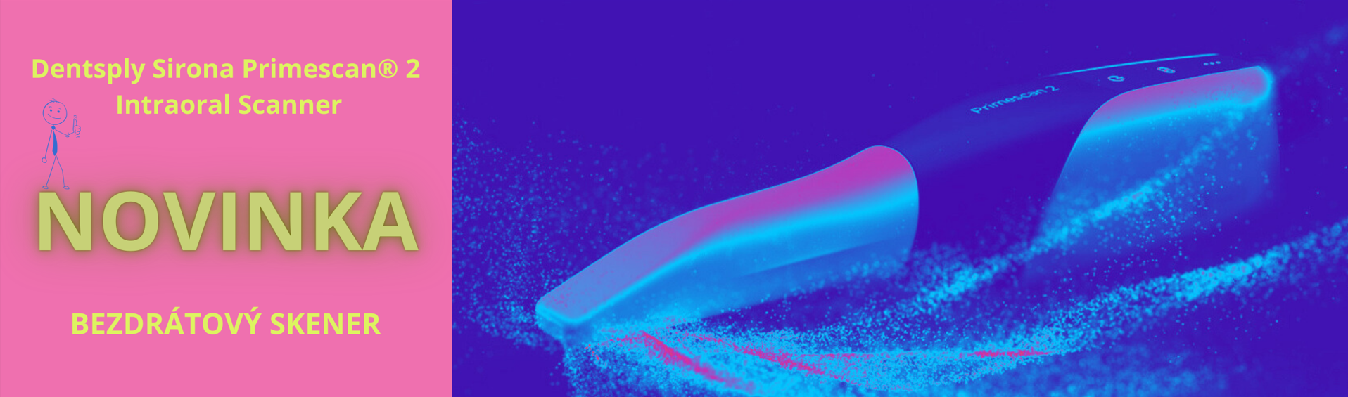 Intraorální skener nové generace PRIMESCAN 2