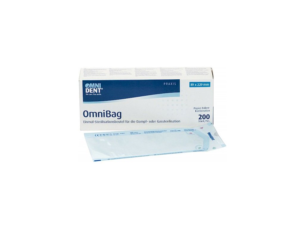 Omnibag - sterilizační sáčky, 89x229mm