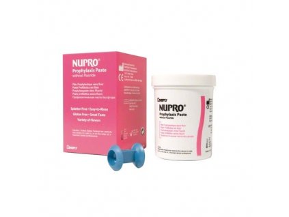 NUPRO - čistící a leštící pasta, kelímek bez FL, pomeranč, jemná, 283g