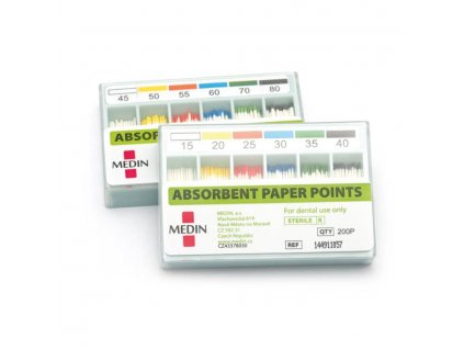 MEDIN Čepy papírové absorbční standard ISO 130