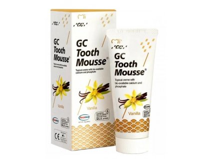 GC Tooth Mousse - bioaktivní dentální krém, vanilka 35ml