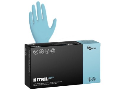 Nitril SOFT světle modré