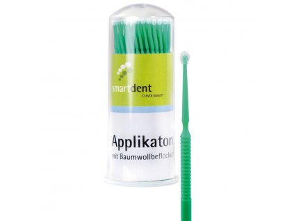 Smart mikroaplikátory z neabsorbujících vláken, zelené, medium