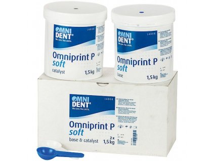 Omniprint P soft - otiskovací hmota, 2x1,5kg