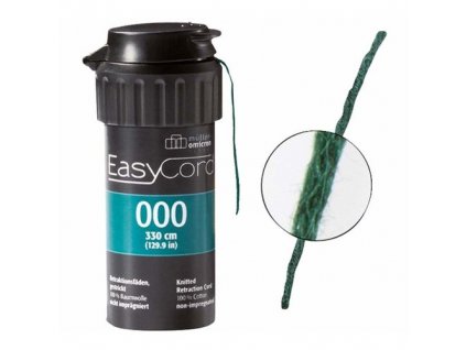 EasyCord Retrakční vlákno, velikost 000, barva zelená