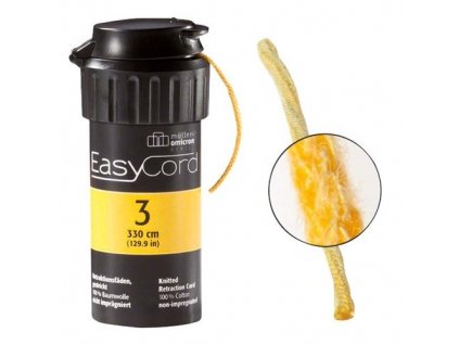 EasyCord Retrakční vlákno, velikost 3, barva žlutá