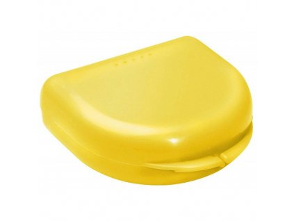 OMNI Box na rovnátka pro dospělé, žlutý