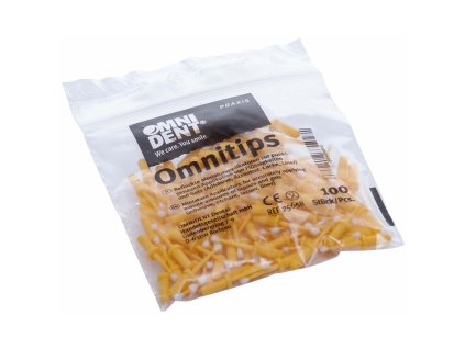 OmniTips - mikroaplikátory, žluté, 100ks