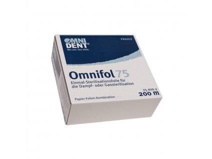 Omnifol - jednorázová sterilizační fólie, 75mm x 200m