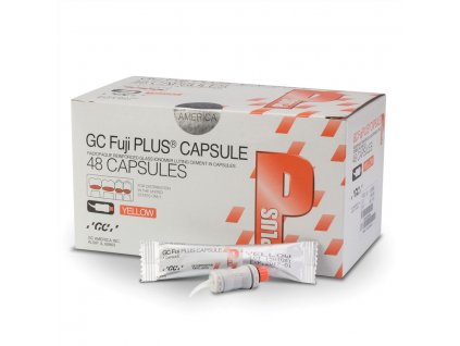 GC Fuji Plus - fixační cement, kapsle, 50ks