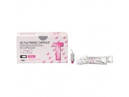 GC Fuji Triage Pink - výplňový cement, 50 kapslí