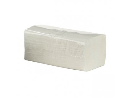 ZZ papírové ručníky - dvouvrstvé bílé, 3000ks