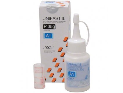 GC UNIFAST III - materiál na provizoria, prášek 35g